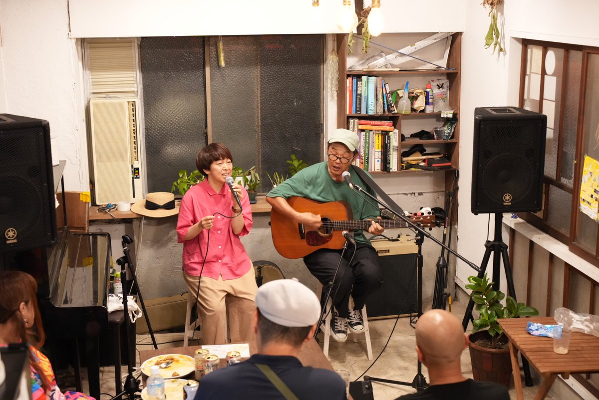 hukematiduki's tweet photo. misato&shinさん
ありがとうございました
本日のNeko-Note、これにてお開き!
Neko-Note Vol.5 縁日
浜松 Spice&Musica 猫の手
#NekoNote #猫の手 #浜松 #ライブ https://t.co/3mZMNRkbHN