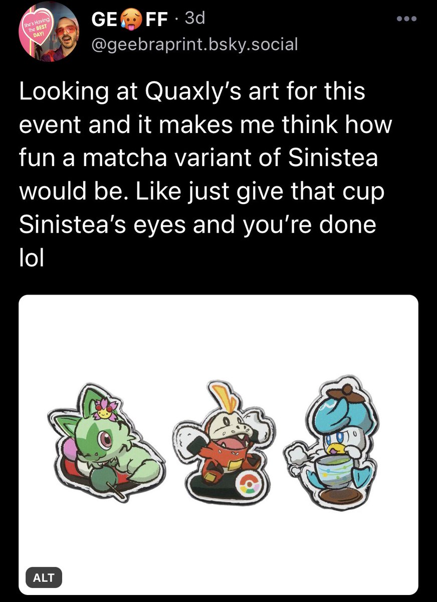 geebraprint's tweet photo. 3 days ago I posted this, and now The Pokémon Company is gifting MATCHA MAKING KITS to people with a date. 👀 https://t.co/1hiEHseHkj