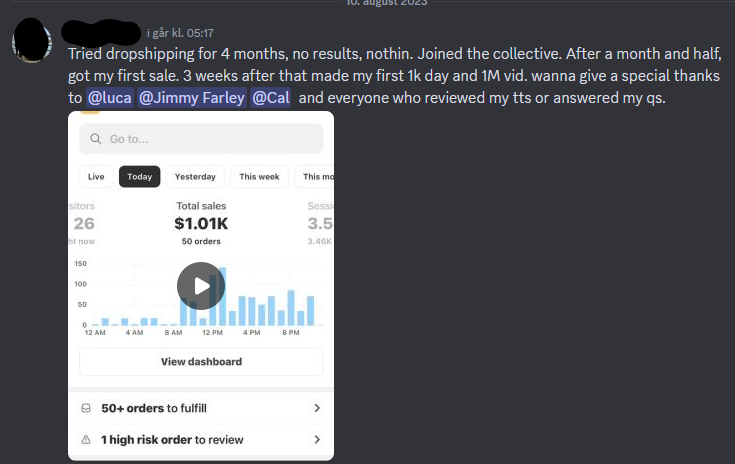 hassel_1's tweet photo. And again this morning we have a new person hitting the first $1000,-.

Join The Collective and gain valuable insights into TikTok strategies 📈

Click the link below to reserve your seat now
https://t.co/v5WXD2AlKw

@lucawashenko
@conqoer
@JimmyFarley00 https://t.co/kTiBTlAwD5
