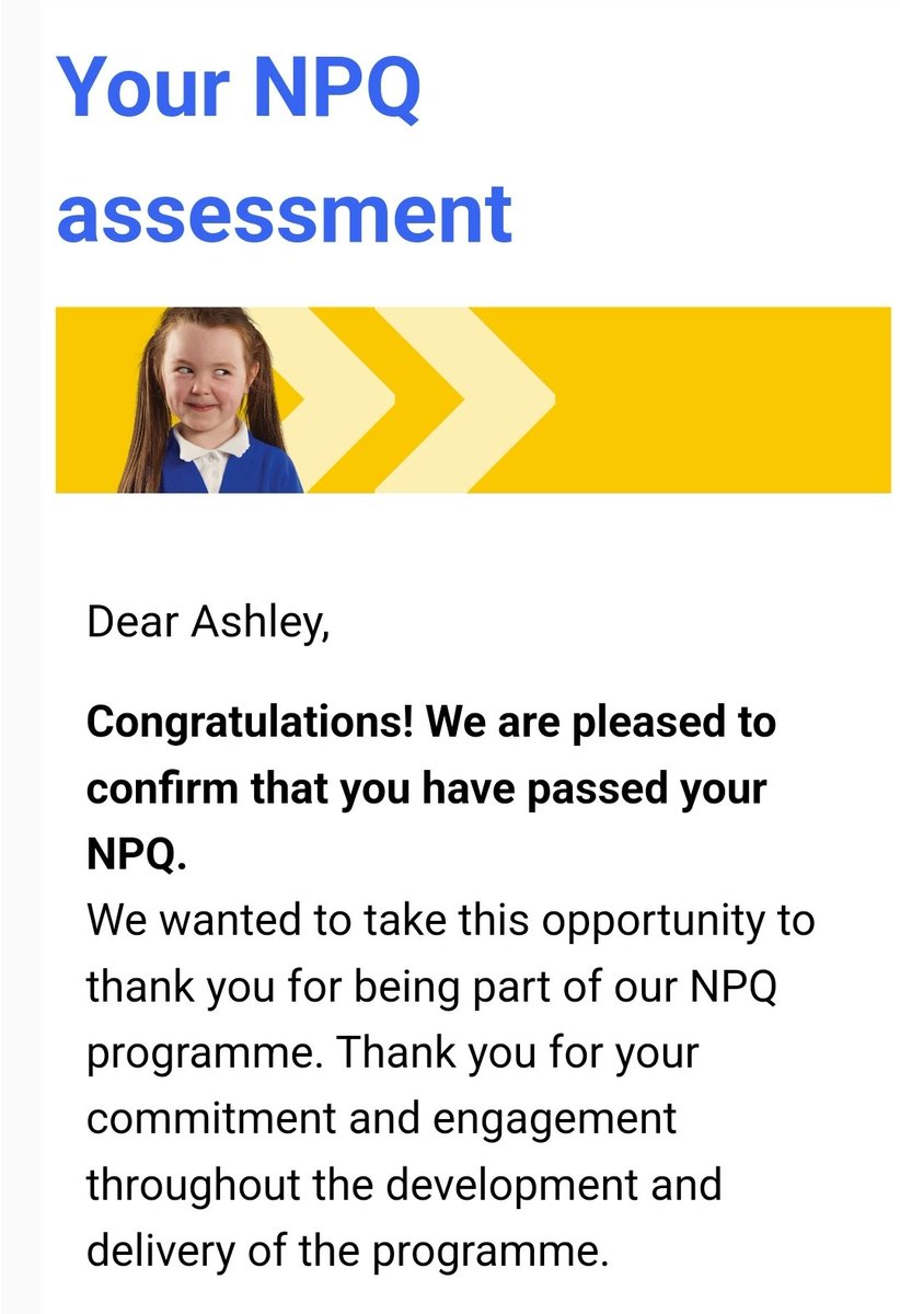 Miss Jones (she/her) (@mi5s_jones) on Twitter photo Woohoo. NPQSL completed and passed.
The team at <a href="/PrestoleeScitt/">Prestolee SCITT</a> are always upskilling.
#aimhigh #NPQSL <a href="/TeachFirst/">Teach First</a> <a href="/TSHubsBF/">Bright Futures Teaching School Hubs</a> Woohoo. NPQSL completed and passed.
The team at <a href="/PrestoleeScitt/">Prestolee SCITT</a> are always upskilling.
#aimhigh #NPQSL <a href="/TeachFirst/">Teach First</a> <a href="/TSHubsBF/">Bright Futures Teaching School Hubs</a>