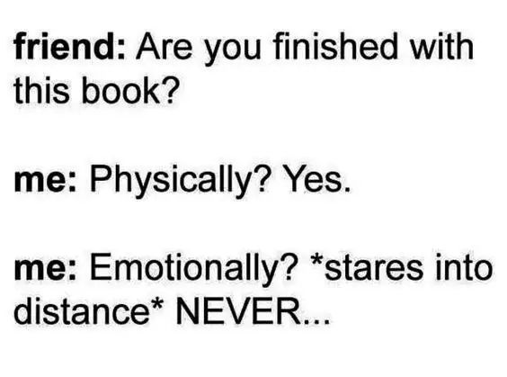 Name a book that has stuck with you emotionally?