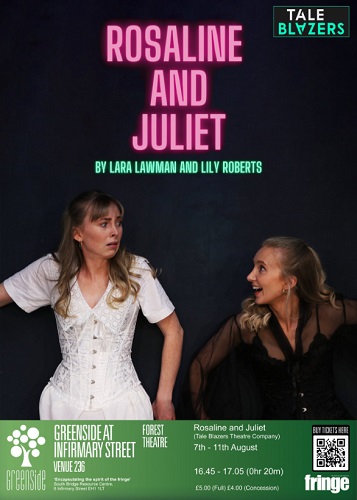 North West End UK 🦋 (@northwestend) on Twitter photo #REVIEW - Rosaline and Juliet – Greenside @ Infirmary Street part of Edinburgh Festival Fringe "A highly amusing and well-grounded show" northwestend.com/rosaline-and-j… <a href="/taleblazerstc/">Tale Blazers Theatre Company</a> <a href="/GreensideVenue/">Greenside Venues</a> <a href="/edfringe/">Edinburgh Festival Fringe</a> #REVIEW - Rosaline and Juliet – Greenside @ Infirmary Street part of Edinburgh Festival Fringe "A highly amusing and well-grounded show" northwestend.com/rosaline-and-j… <a href="/taleblazerstc/">Tale Blazers Theatre Company</a> <a href="/GreensideVenue/">Greenside Venues</a> <a href="/edfringe/">Edinburgh Festival Fringe</a>