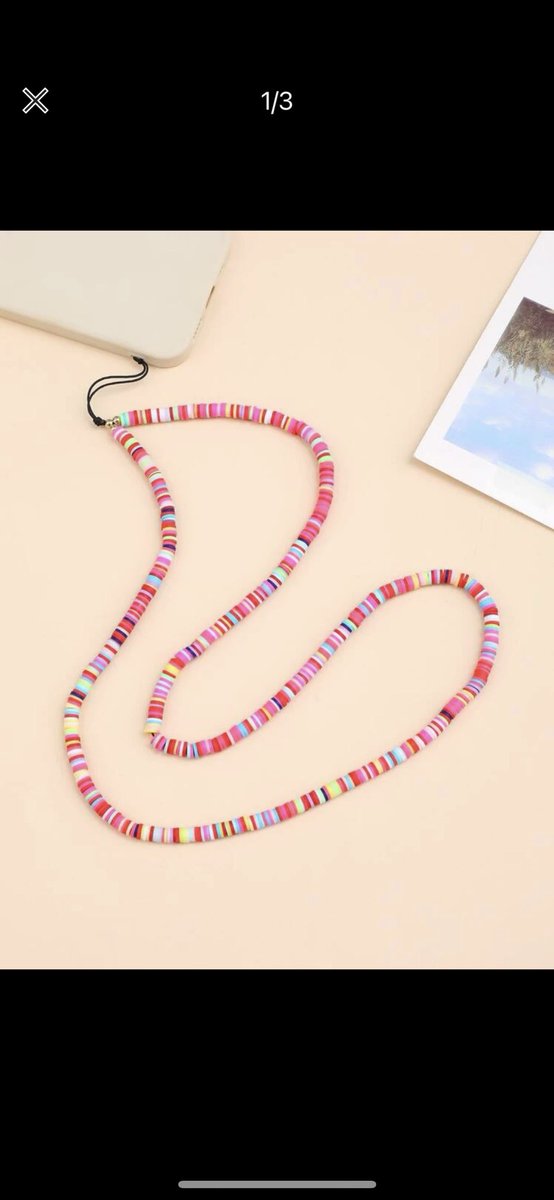 FEverything11's tweet image. Lanyard available. Different designs available. 
1: long lanyard: N15,000
2&amp;amp;3:Flower 🌸bead lanyard: N9,000
Pink multicolored: N12,000
#lanyard #phoneaccessory #iPhone #phonecase #fabulouseverything