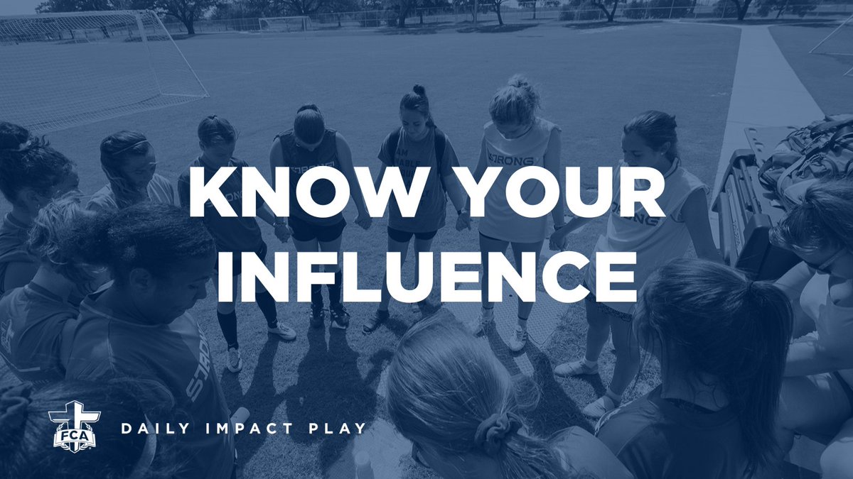 TheFCATeam's tweet photo. As a coach or athlete, you have numerous opportunities to share the love of Jesus with your teammates by how you play, lead, respond to wins and losses, and interact with your team. In what ways can you use more of your influence? Read more here: https://t.co/QQCeLBIeHd https://t.co/GhreStXRVk