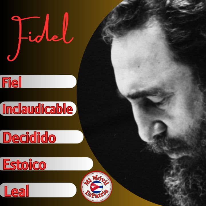 Cinco letras que definen nuestros principios.
#FidelPorSiempre