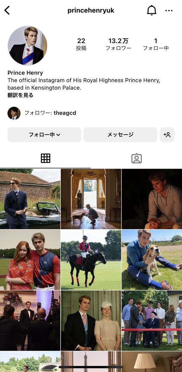 58__dia's tweet photo. 最高のマーケティング！！赤と白とロイヤルブルーのアレックスとヘンリーのインスタアカウントが実在してる... 現実？ https://t.co/98izixOH7Y