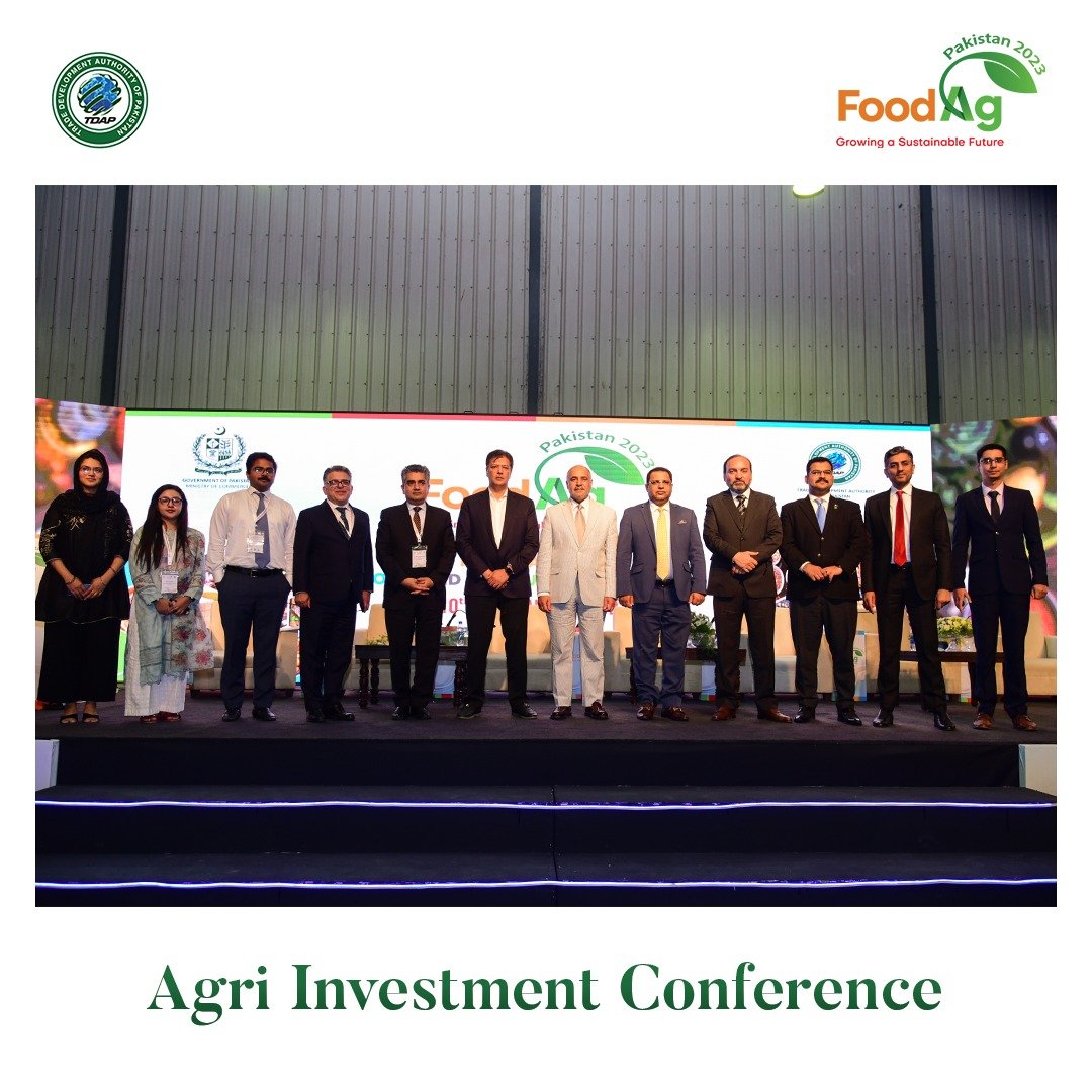 hsohu's tweet photo. Heads of Provincial Boards of Investment discuss lucrative investment opportunities in Pakistan's agricultural sector at Agri Investment Conference.
#TDAP #FoodAg2023 #GrowingASustainableFuture #FoodExhibition #AgricultureExpo @official_tdap https://t.co/y2AmVNd2jR