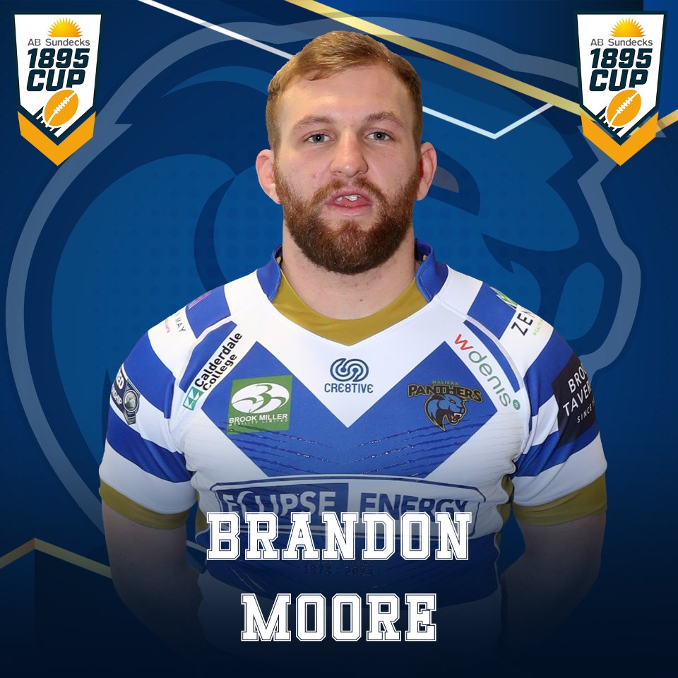 WEMBLEY WEEK 🏆 SQUAD PROFILES 🗒️

#9 BRANDON MOORE
Hometown: Maryport
Community Club: Ellenborough Rangers

Leader of the Fax. Club captain may be softly spoken off the field, but he's a dependable force in the middle and holds the pack together

(14/23)

#FAX150 #1895CupFinal