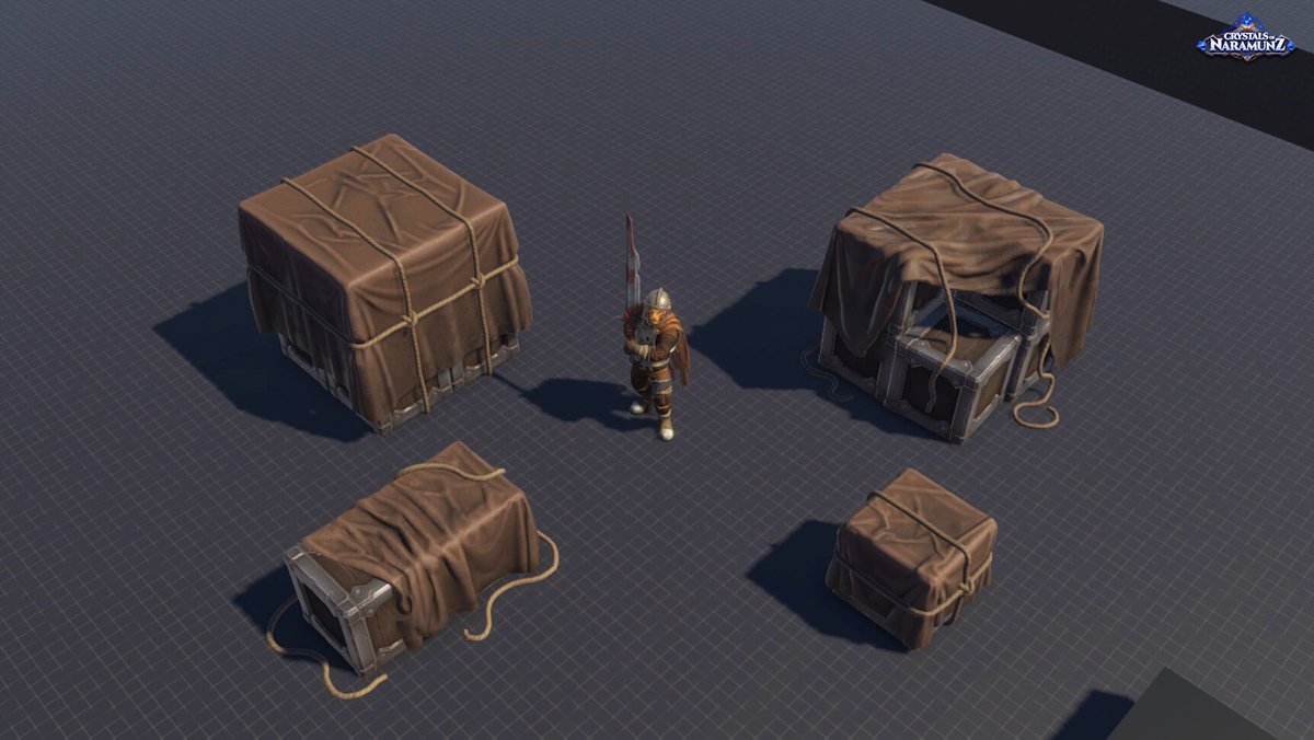 PlayCrystalfall's tweet image. More #crates ready to be shipped into the #game! 📦✨