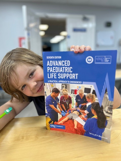 Book signing in progress...please form an orderly queue. Our 7th edition #APLS cover star dropped in to give us his personal approval. <a href="/russellashworth/">Russell Ashworth</a> (permission given for the use of photos)