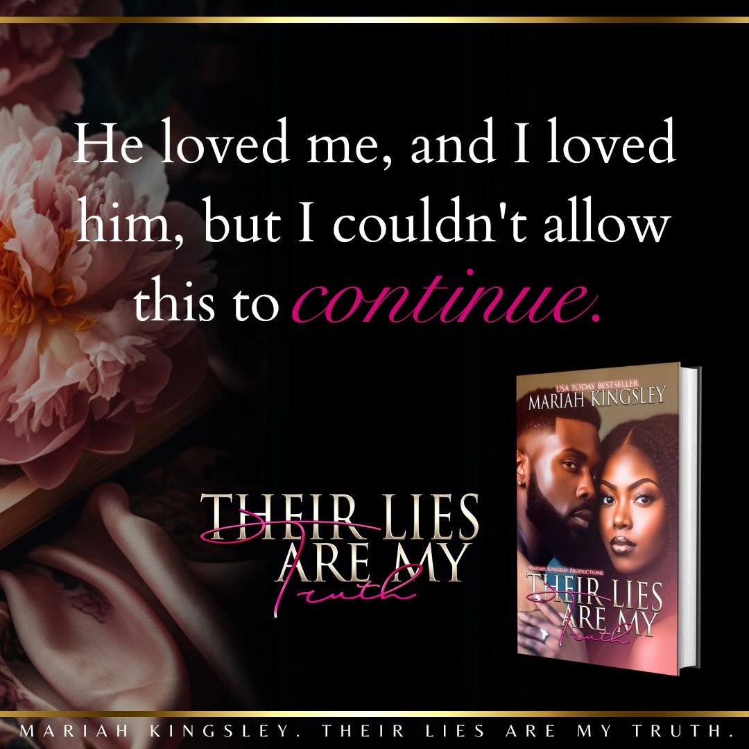 🔥 #KINDLEUNLIMITED 🔥
Their Lies Are My Truth by Mariah Kingsley

Link: mybook.to/TheirLiesAreMy…

Pain. Love. Lies.

Will the letters from Summer's mother save a family and prevent true love's demise?

#secretsandlies #mariahkingsley #billionairewomen #familydrama #heartbreak