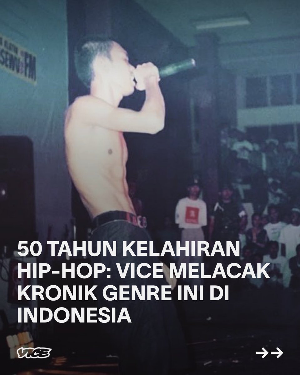 VICE_ID's tweet photo. Hip-hop Indonesia terpicu demam breakdance. Musisi hip-hop empat generasi merunut bagaimana hip-hop merebak ribuan kilometer dari Bronx. https://t.co/LYWpF0XzOS https://t.co/gzJxXQM4wf