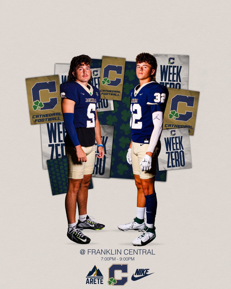 Tonight is our final tuneup before the start of the regular season!!!

1 week until kick off at Lucas Oil Stadium ☘️🏈