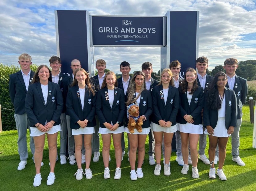 Fun week at the Home Internationals! 🏴󠁧󠁢󠁳󠁣󠁴󠁿
An awesome result for the girls teams to come second. 
Really happy to have contributed 4.5 points out of 6 as well as 3/3 in the singles with some amazing golf this week. Really excited for R&amp;A  Girls Amateur next week!
