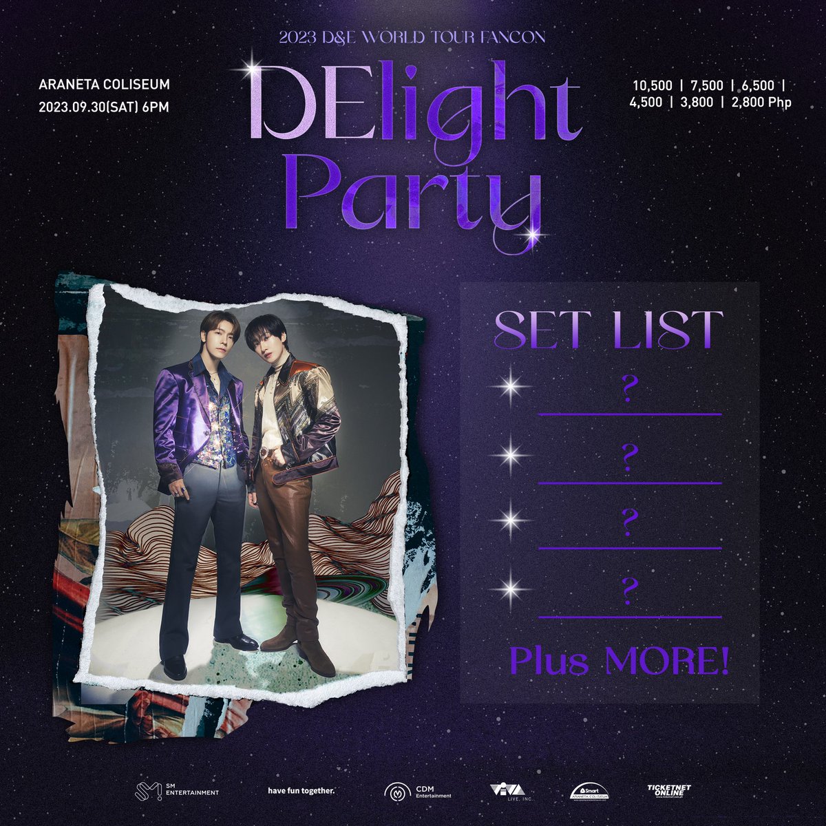 cdmentph's tweet photo. Time for some manifestation! ✨

Which song do you want SUPER JUNIOR-D&amp;E to include in their set list?

#DElight_Party_MNL is happening next month! Grab your tickets here 👉 https://t.co/qhuE4FHKsZ  

#DONGHAE
#EUNHYUK https://t.co/7gW48Q0ft0
