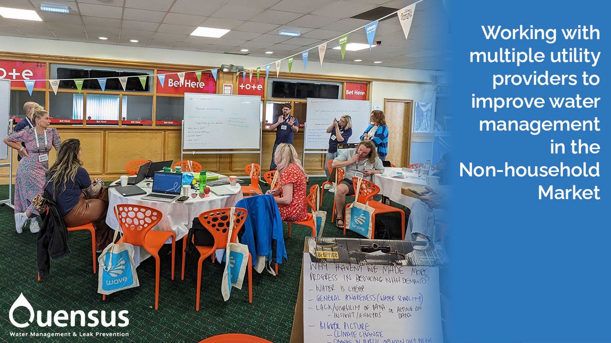 QuensusLtd's tweet image. Last month, we sat down with a large number of water companies to discuss #watermanagement plans in the NHH market. After a lot of bad press regarding the #utilityindustry it has been encouraging to reaffirm that there are people striving to make water safe, clean &amp;amp; efficient.