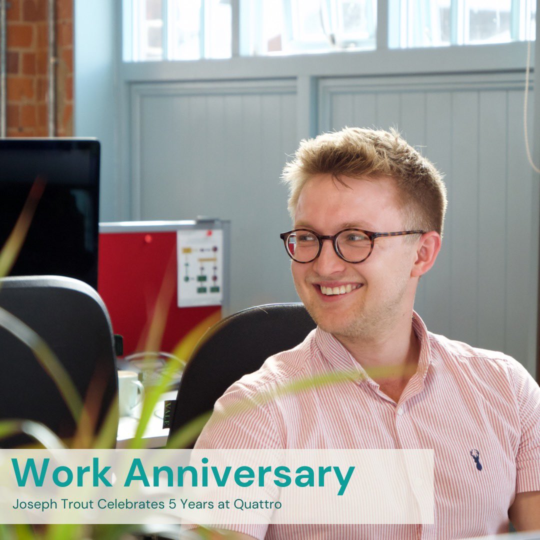 🎉 Join us celebrating Joe’s 5-year anniversary at Quattro by clicking the link below 👇 

📕 bit.ly/JoeCelebrates5…

#workanniversary #architecture #design