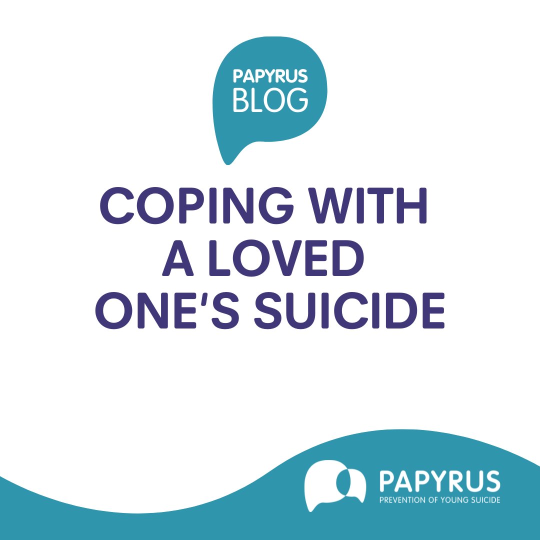 Losing a loved one to suicide is an experience filled with complex emotions and challenges. Our latest blog offers guidance and support for navigating this difficult journey of grief and healing. Read it here: papyrus-uk.org/coping-after-s… 💜 #SuicidePrevention #GriefSupport