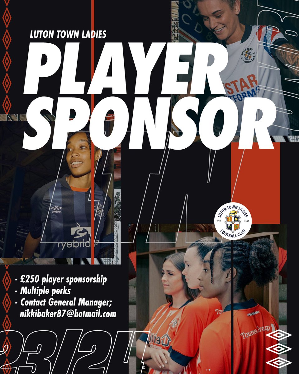 Luton Town Ladies Football Club tweet media
