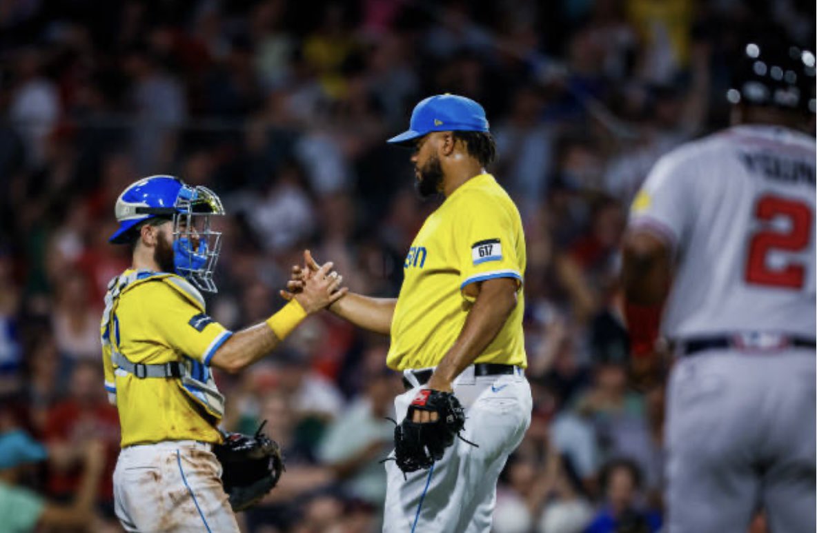 Top MLB bullpen save percentages: 

1. Boston Red Sox: 76.7 %
2. Cincinnati Reds: 70%
2. Chicago Cubs: 70%
4. Los Angeles Dodgers: 69.7%
5 Houston Astros: 69.2%

Martin and Jansen have transformed the Sox pen into the most consistent unit in baseball.