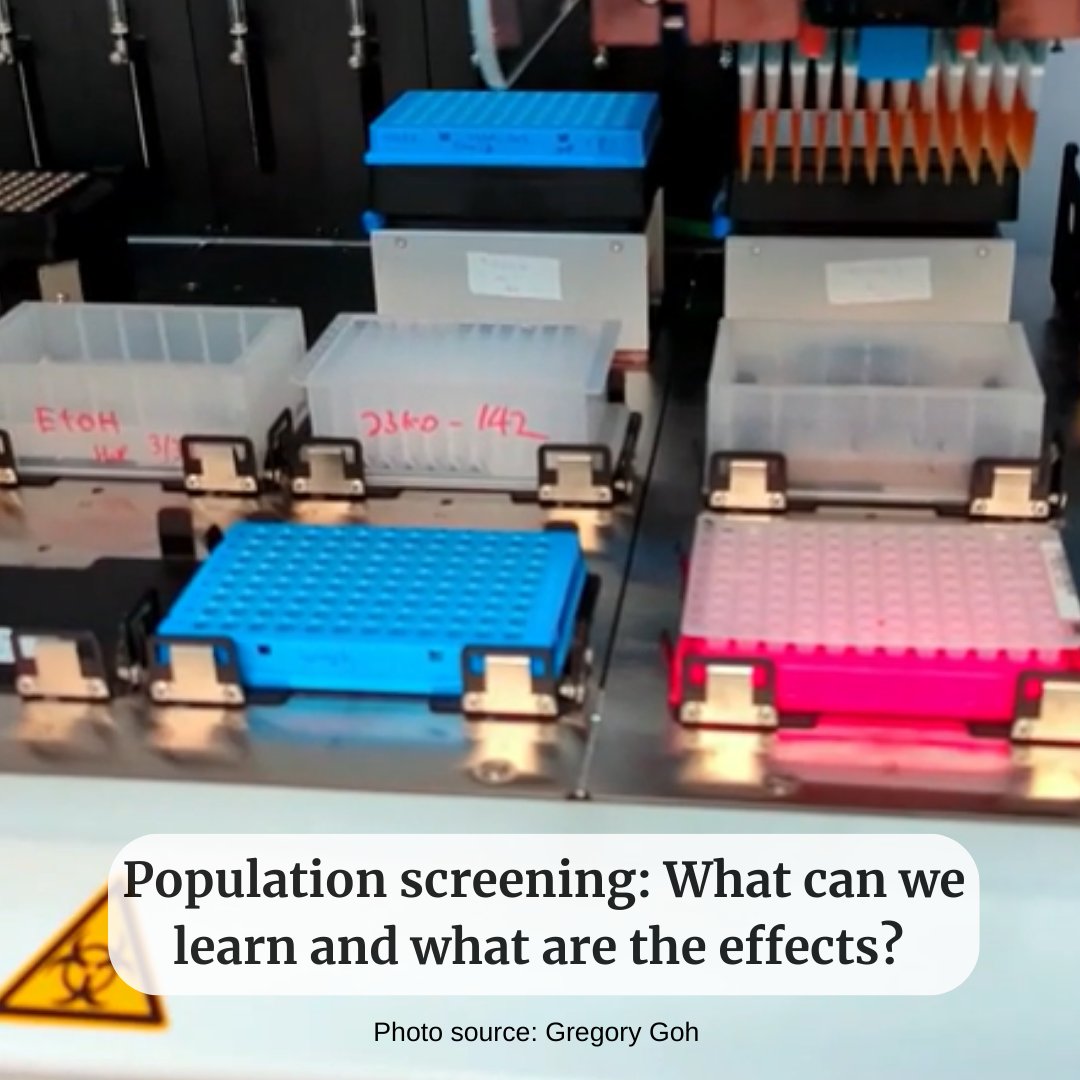 A lab at Oregon Health &amp; Science University offered Oregon residents free genetic screening and have completed screening for over 13,000 adults since 2018. Check out their process, findings, and hopes for future efforts here: loom.ly/2CPgbpA

#research #genetics #genomics