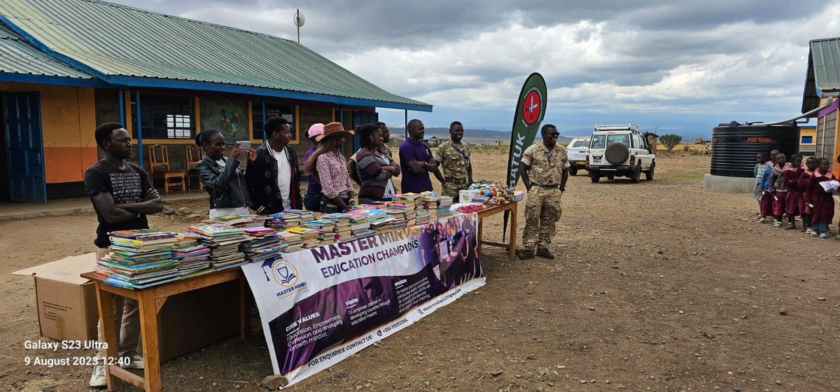 BATUKOfficial's tweet photo. The team also talked to class 8 students emphasizing the importance of reading &amp; effective exam preparation. The visit rubber-stamps our dedication to enhance education in #Kenya &amp; beyond. #MMEC includes #BATUKOfficial military &amp; non military personnel &amp; volunteers from Nanyuki. https://t.co/ofvlL01Il1