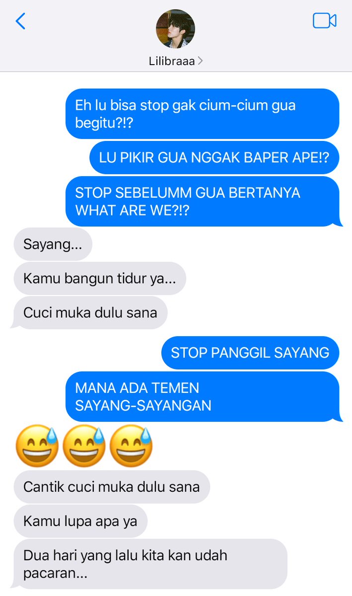 kikodocxx's tweet photo. Jeongharu #LibraAries one tweet au.
Beginilah efek kalo di-htsin dua tahun.
β writeen by, kiyo π https://t.co/QSS7RZCxet