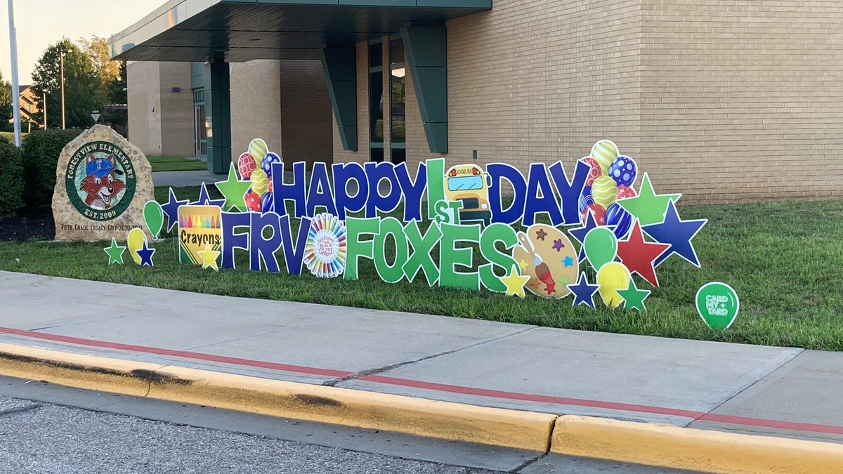 Come on FRV Foxes! We are ready for a great year!! Don’t forget to bring your smile!