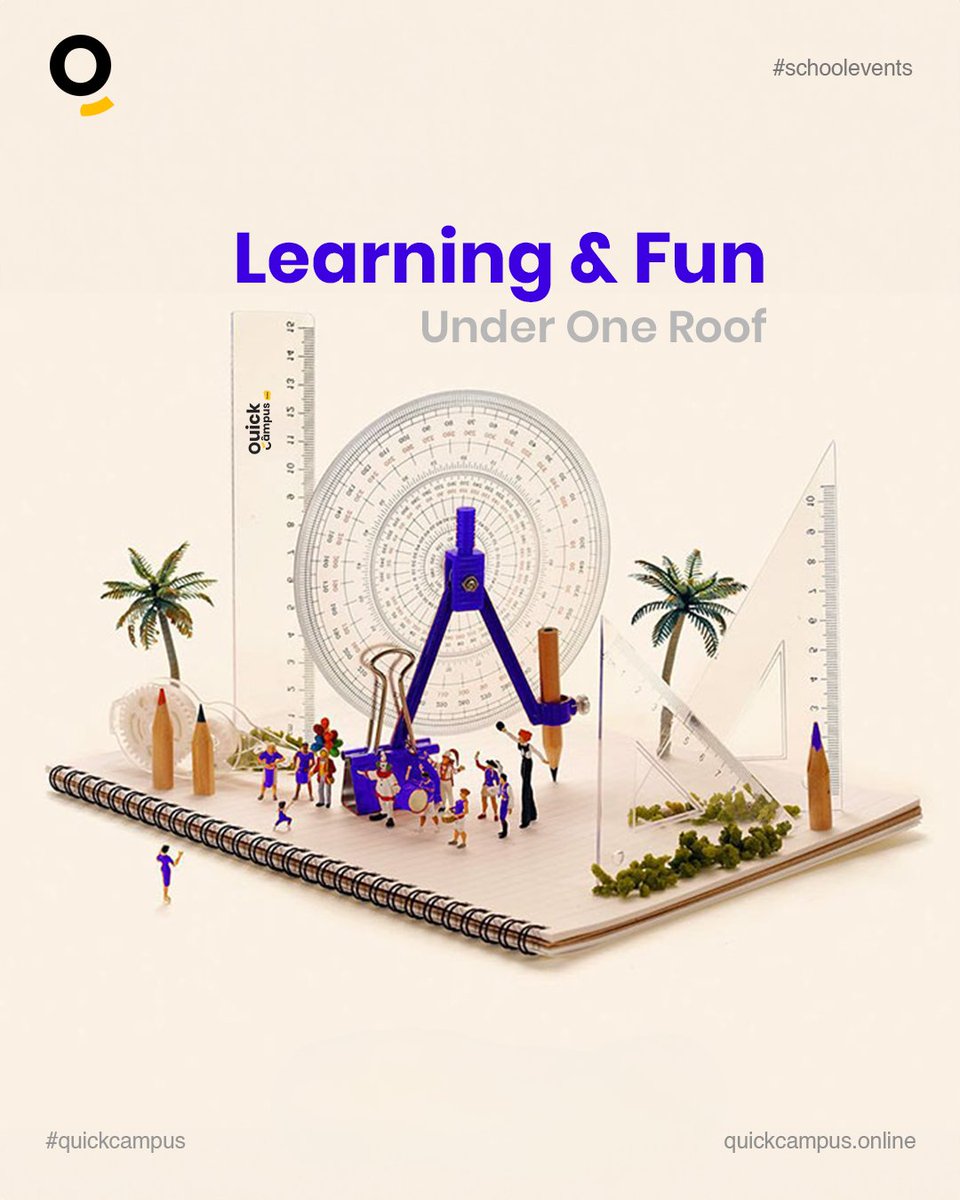 joinquickcampus's tweet image. 📚🎉 Where learning rocks and fun rules! Quick Campus combines education and enjoyment for an unbeatable school experience. 🏫🤩

#LearningAndFun #coursemanagement #librarymanagement #QuickCampusLearning #education #school #schoolmanagementsystem #quickcampusonline #quickcampus