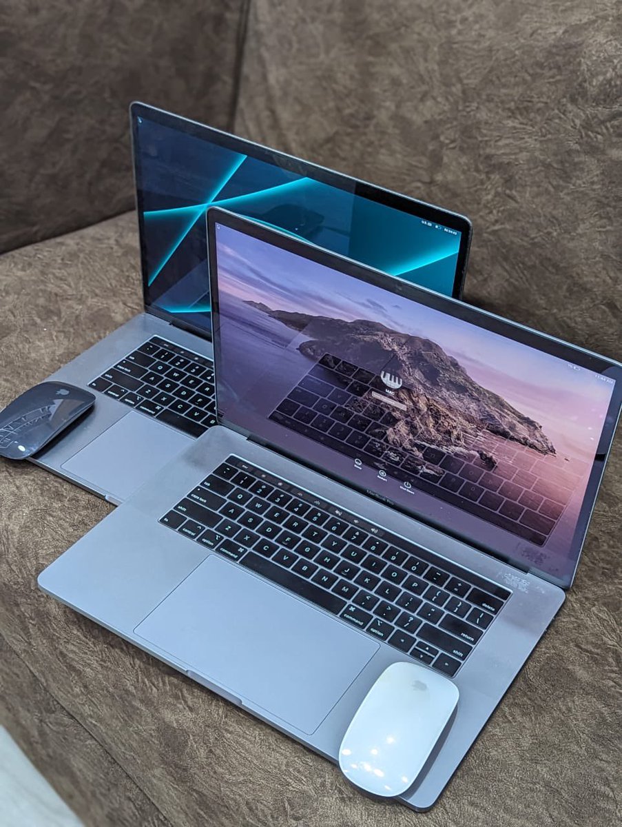MacBook Pro 2018 with Magic.MOUSE
.
🇺🇸MacBook Pro 2018 15" | Intel Core i7 | 16gb RAM | 256gb SSD | 4gb dedicated Radeon Graphics | TouchBar | 4 Thunderbolt-3 ports
Comes with Charger
*590k*----With Charger

Pls RT 🙏