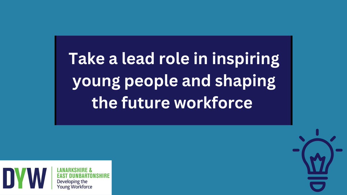 Could your business or organisation commit to inspiring and shaping the future workforce?

Find out more by contacting the team on info@dywled.org

#ConnectingEmployers #DYWLED