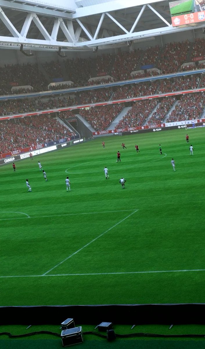 AuStadeLillois's tweet photo. Notre stade est modélisé dans le nouveau jeu #EAFC24 🤩 https://t.co/pXqYmXPVaJ