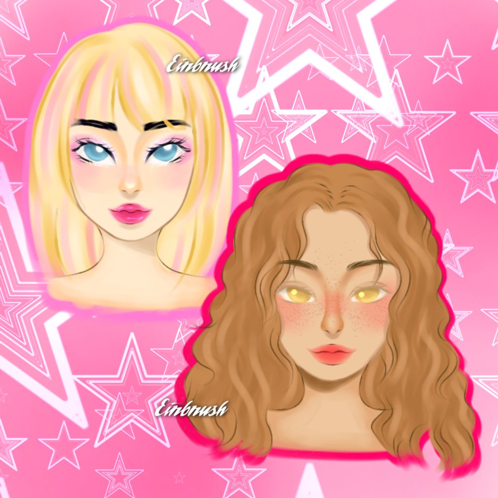 douyin makeup girlie and strawberry makeup girlie

#artOC #artist #originalcharacter