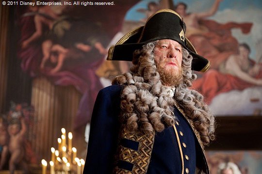 ジェフリー・ラッシュ👤さん演じる英国海軍🇬🇧に寝返った元海賊