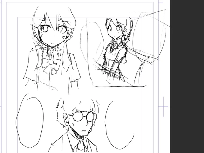 自分の漫画に落とし込むデフォルメ具合がようやく見つかった愛宕さん。なお直前まで某ラブでやんなカズフサになっていた模様。