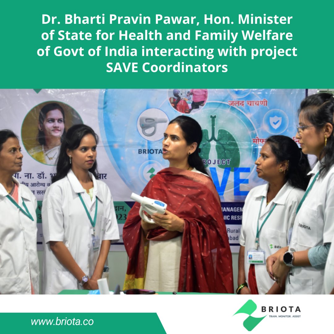 BriotaTech's tweet image. Launching Project SAVE™: A revolutionary step towards combating Asthma and COPD. 
Learn more- briota.co

#ProjectSAVE #RespiratoryHealth #COPD #HealthcareInitiative #CommunityWellness