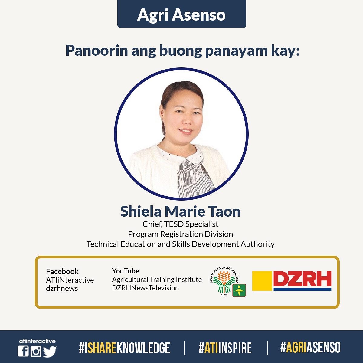 atiinteractive's tweet image. Mapapanood pa rin ito sa aming Facebook page. I-click lamang ang link na ito: facebook.com/watch/live/?re…

#ishareknowledge #ATIiNspire #ICYMI