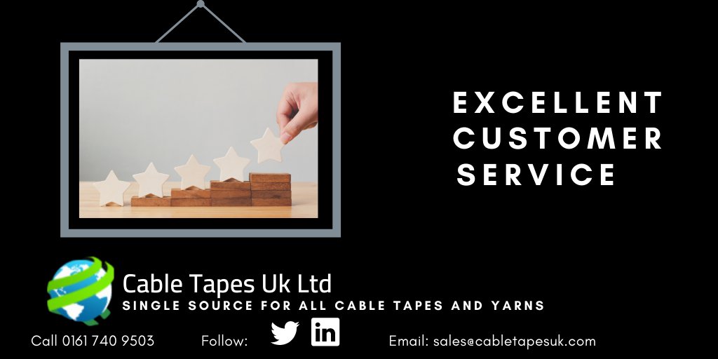 Cable Tapes UK Ltd offers a variety of methods of supply to suit our customers.  

Contact us for more information 
Click: cabletapesuk.com 
Call: +44 (0)161 740 9503 
Email: Sales@cabletapesuk.com 
#fireresistant #wires #manufacturing #cable