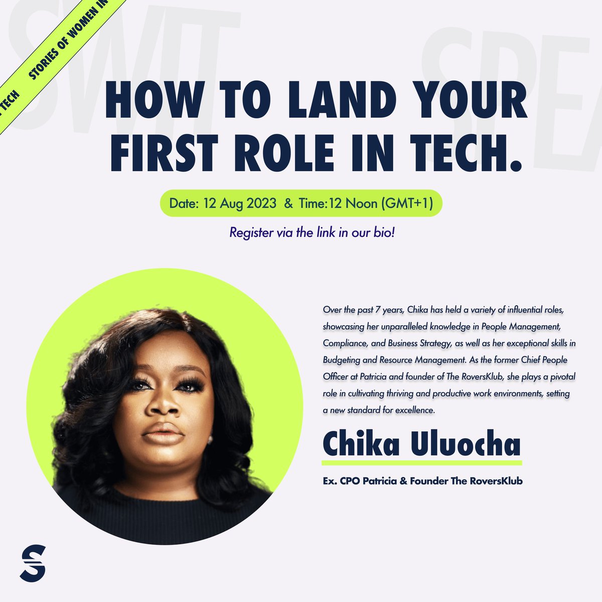 Stories of Women In Tech (SWIT) tweet media