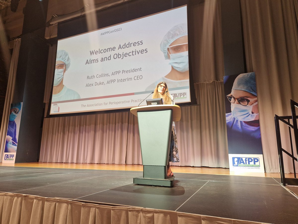 SaferSurgeryUK's tweet photo. A warm welcome from @afpp_president for #AfPPConf2023

"I wish each and everyone of you a fun and productive conference.

Have fun, enjoy and be proud!" https://t.co/fJt5YPwRPi