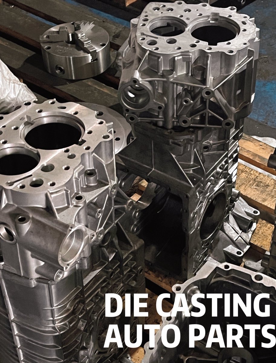 StphenZxw's tweet photo. Our company specializes in producing high quality die cast automotive parts. 
Die casting allows us to produce thin-walled and complex parts with precision and efficiency. Trust us to deliver the best quality products for your automotive needs. #diecasting #automotiveparts #OEM https://t.co/255VNDQdUx