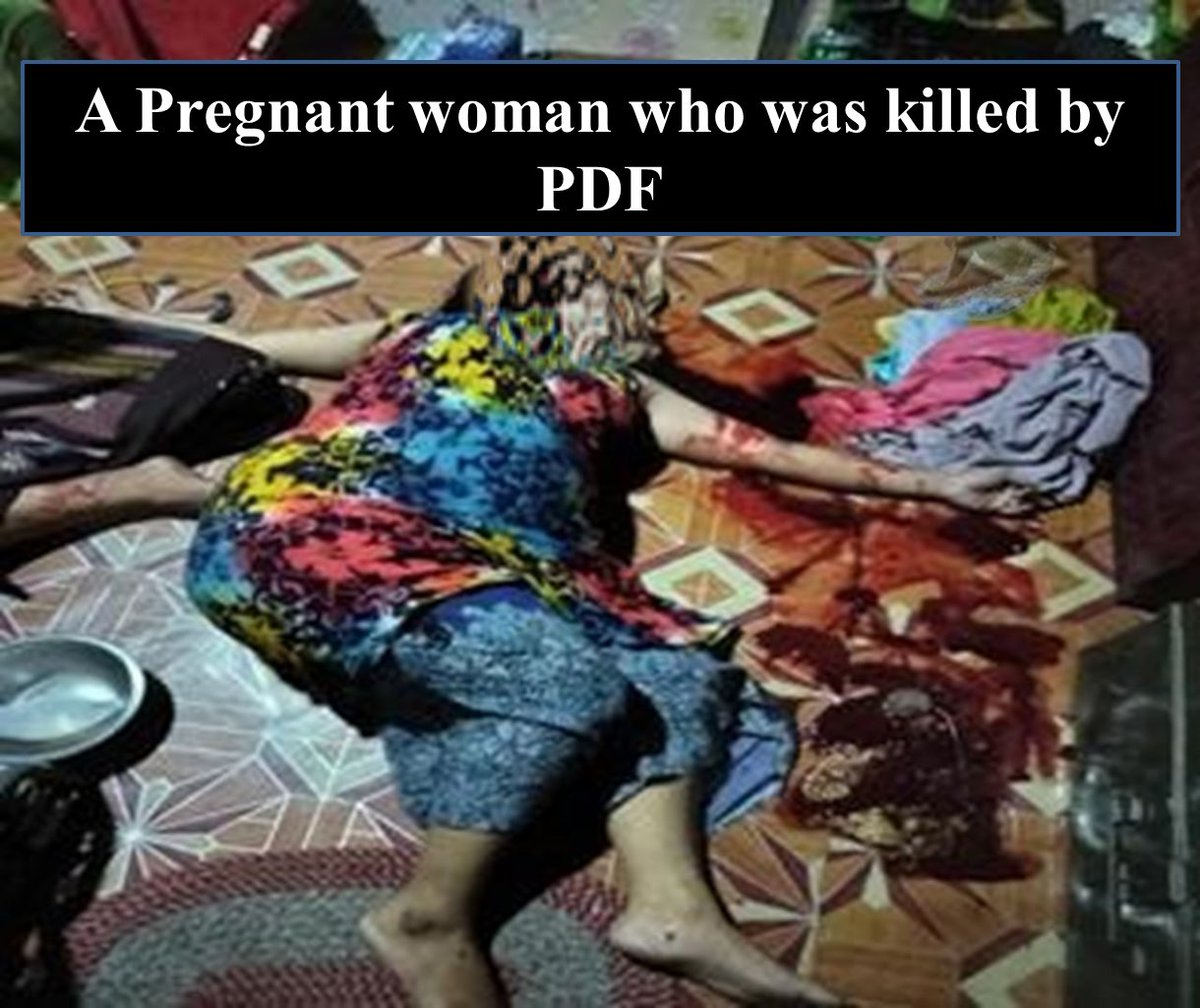 Freelance Journalist (@freelancejou333) on Twitter photo On 10 August a pregnant woman was killed by #terrorists. #RejectNUG #PDF <a href="/UN/">United Nations</a> They committed such acts of violent for the reason of money. #WhatsHappeningInMyanmar #Myanmar On 10 August a pregnant woman was killed by #terrorists. #RejectNUG #PDF <a href="/UN/">United Nations</a> They committed such acts of violent for the reason of money. #WhatsHappeningInMyanmar #Myanmar