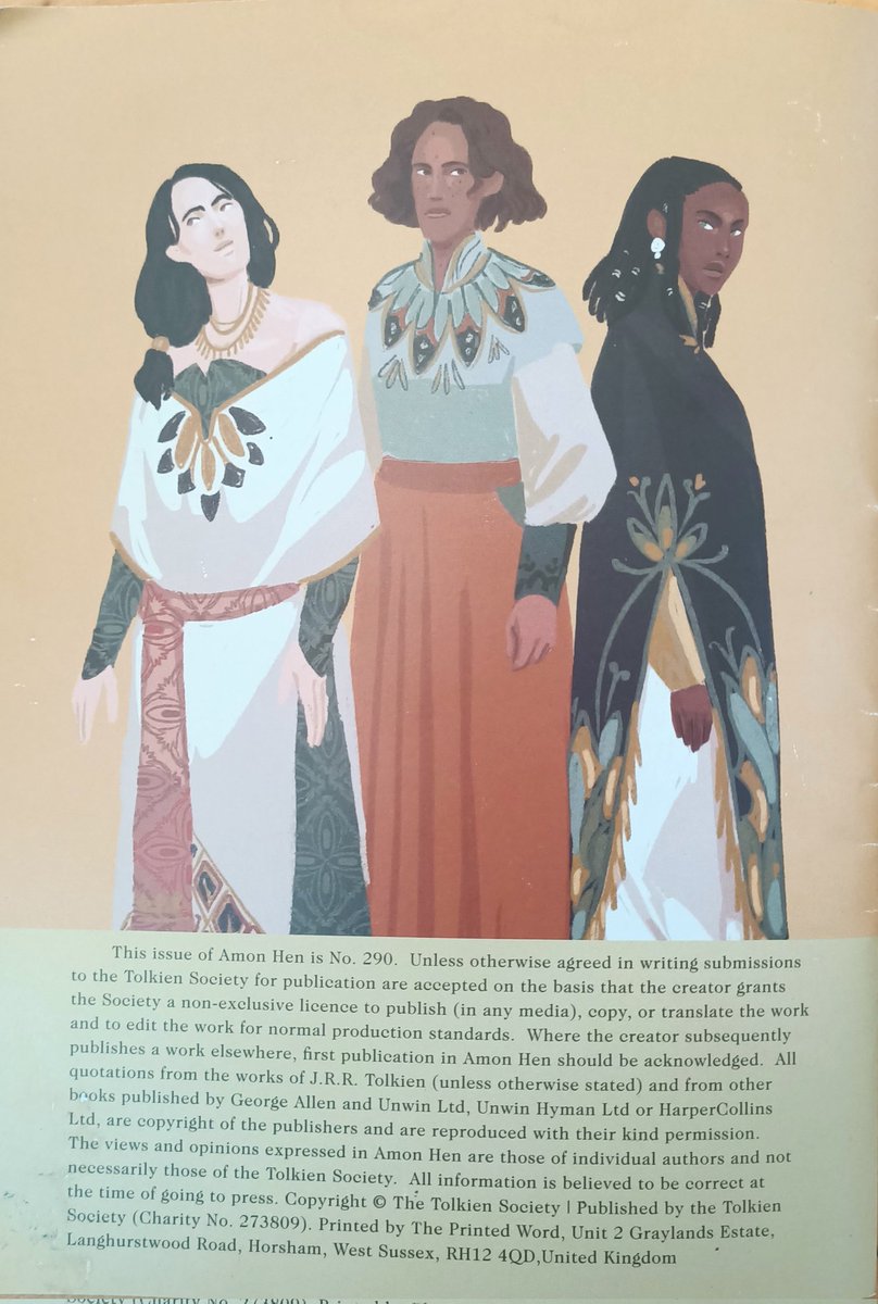 Galadhorn's tweet photo. Tolkienowskie kurioza. Oto jedno z nich. Numer "Amon Hen" (#TolkienSociety) z VIII/2021 o tematyce #diversity. Wielkie towarzystwa tolkienowskie dziś nie dbają już o dziedzictwo Tolkiena (#TrueTolkien) tylko wpychają fanom lewicową agendę polityczną https://t.co/5f2bv3FPU6