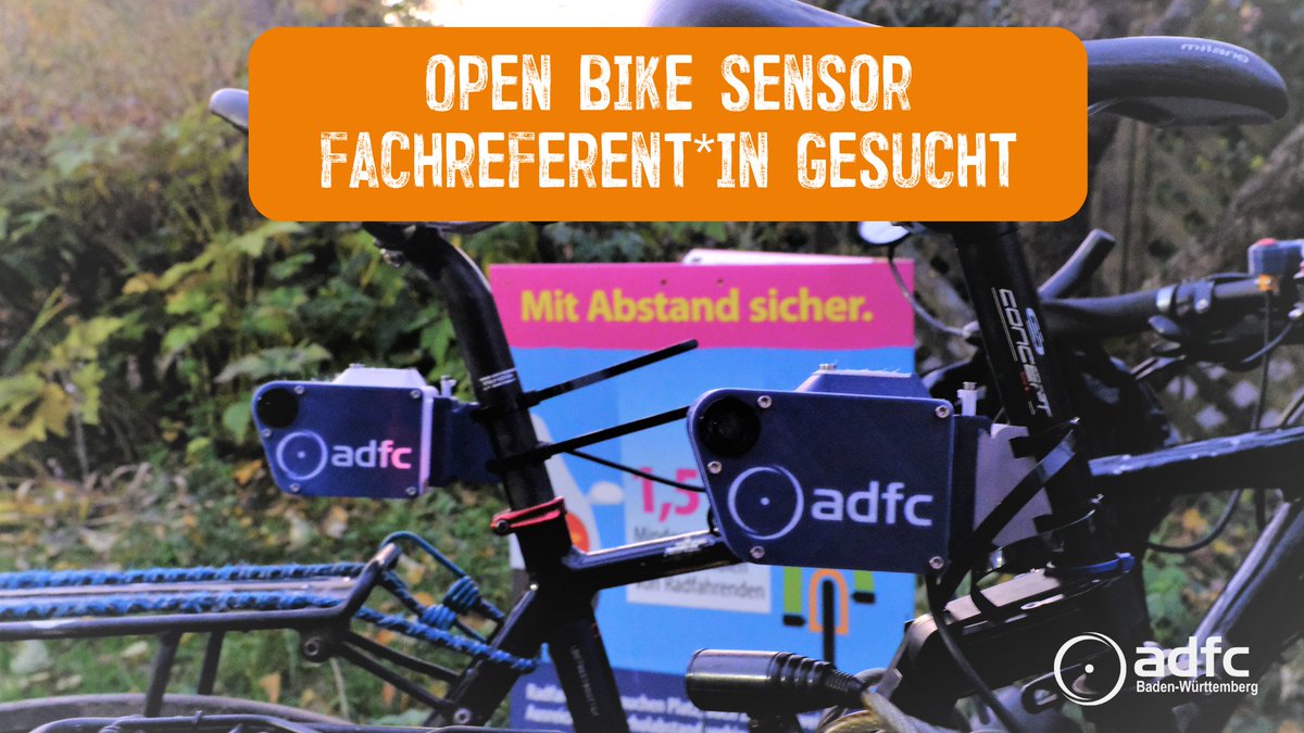 Lust auf Ehrenamt? Wir brauchen Team-Verstärkung: Mitarbeiter*in für OpenBikeSensor-Projekt gesucht!
Darf gerne geteilt werden! 🙏
bw.adfc.de/artikel/ehrena…
