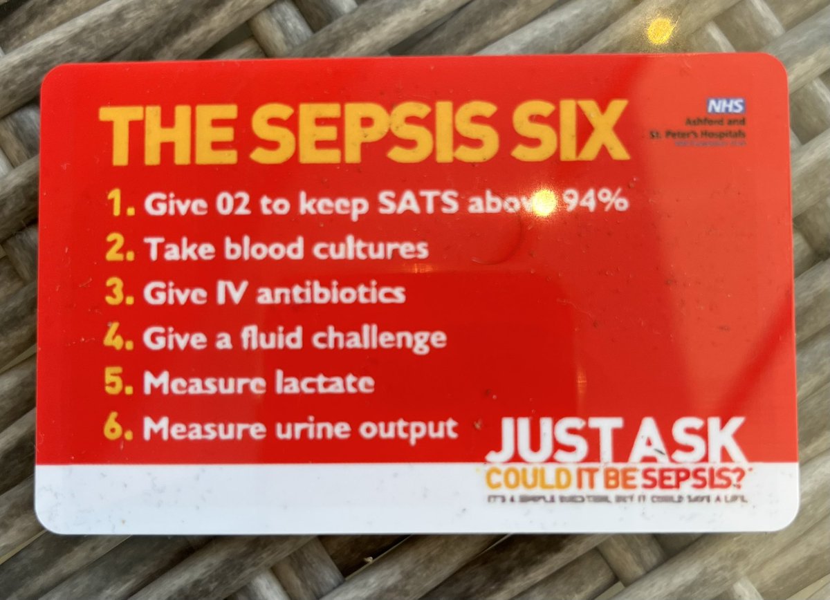 lorraine_tinker's tweet image. Exciting to see the launch of ⭐️@jennieeeefran ‘s #Sepsis6  prompt cards for staff @ASPHFT and sharing them with Deputy Chief Nurse @JimmyNurseNotts  and Div Chief Nurse @hnbarker #ptsafety @#sepsis @UKSepsisTrust @SECAmbulance @ptsafetylearn