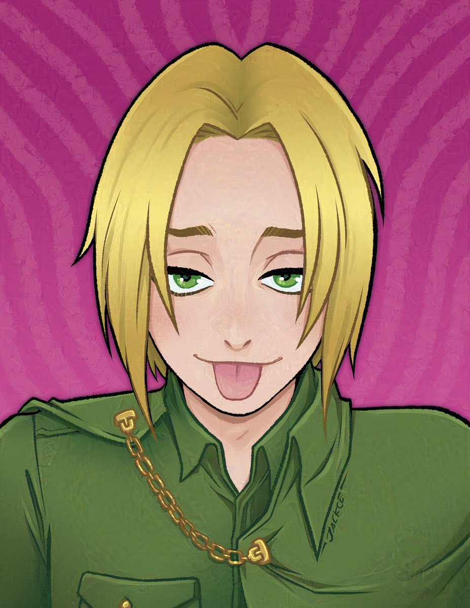 Jackce's tweet photo. Now my art post are protected against AI, THANK YOU
here, take the Felis!

#Hetalia #hwsPoland #hwsNorthItaly #HetaliaFanart #Fanart #aphPoland #aphNorthItaly https://t.co/OnMVTLAcNQ