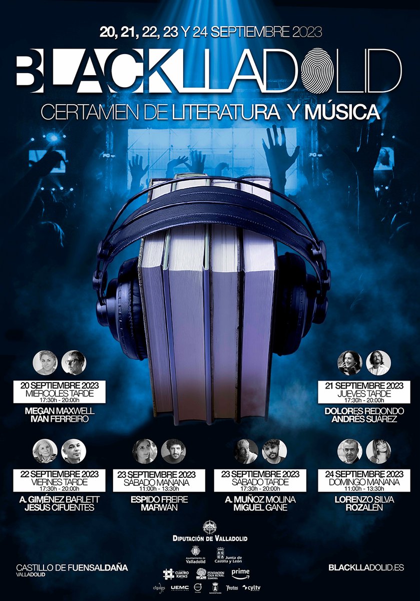 Nos lo estábais pidiendo y, por fin, podemos compartir con vosotros el cartel completo de #Blacklladolid23 y la gran noticia... ¡A las 12:00 salen a la venta las entradas en blacklladollid.es!