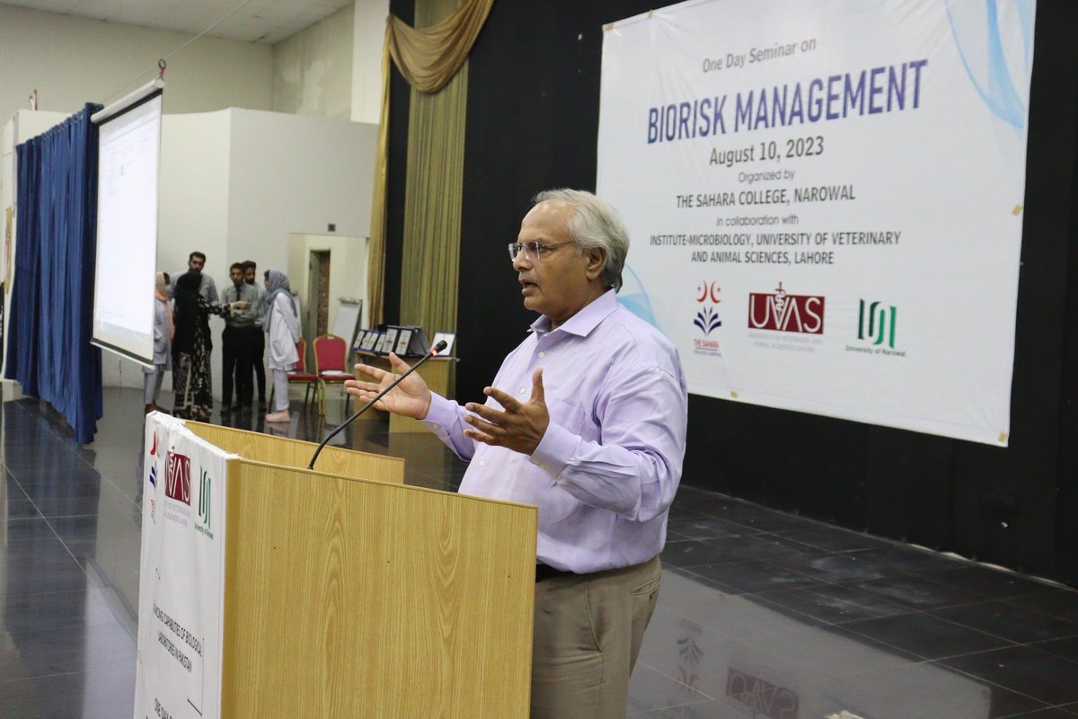 uonstudentForum's tweet photo. 📸🌟 Relive the Biorisk Management Seminar: Engaging discussions, expert talks, and vibrant networking – all captured in these snapshots from The Sahara College Narowal's seminar with UVAS and UON. Experience the essence of knowledge and innovation. #SaharaCollege #UVAS #UON https://t.co/y7PHLmr9Vr
