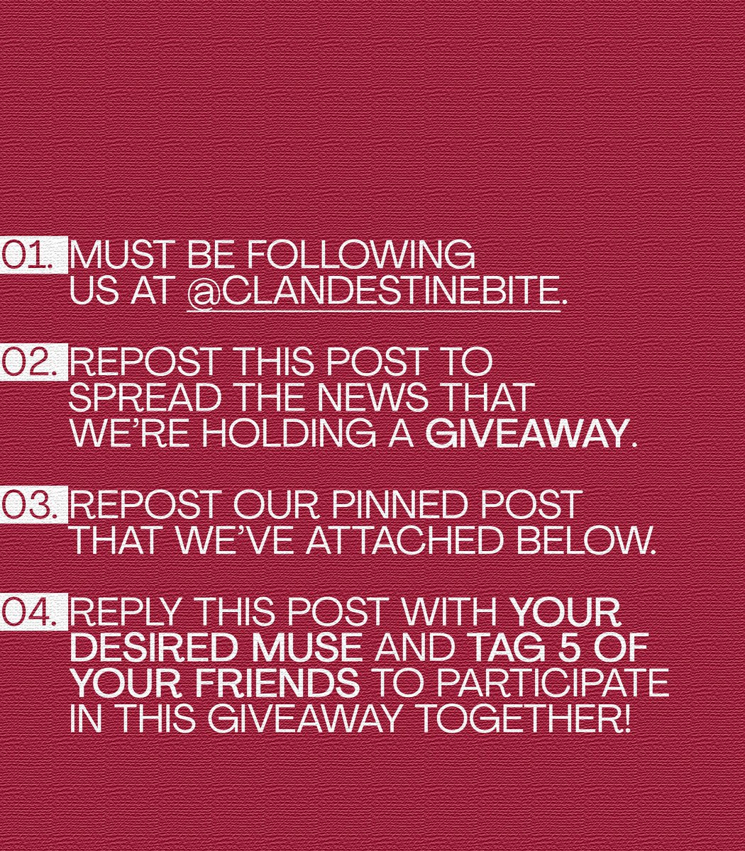 ClandestineBite's tweet photo. CHAPTER IV
“In pursuit of fortune’s favor, dare you tread. Mere chance won’t bow to hopes misled.” 
We’re giving away free tickets for one male and one female who want to have fun with us! So...what are you waiting for? We’ll wait until Aug 12th at 5PM. https://t.co/SbhIEuruFd