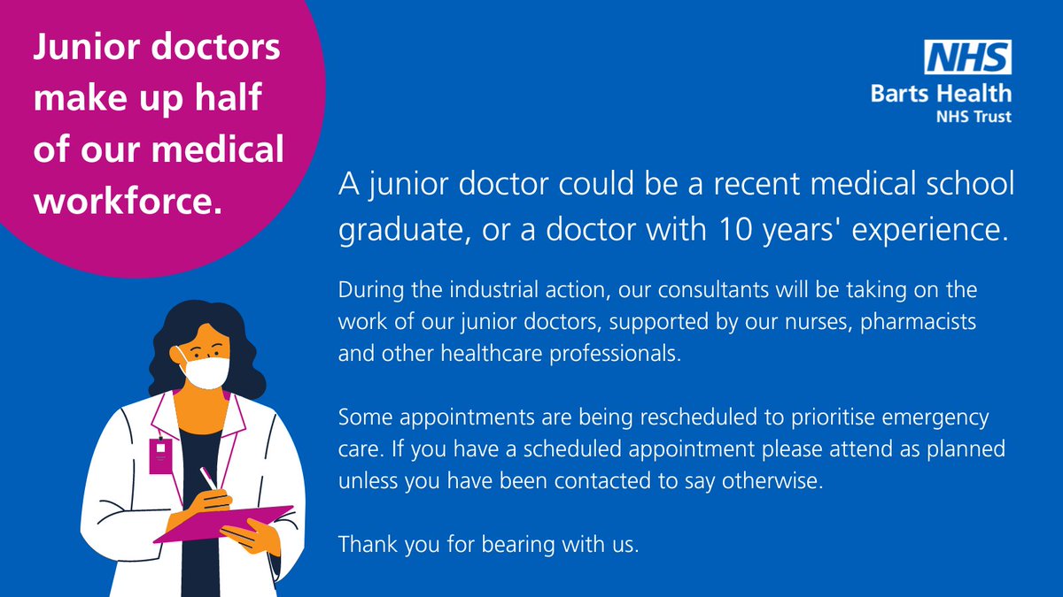 Barts Health tweet media